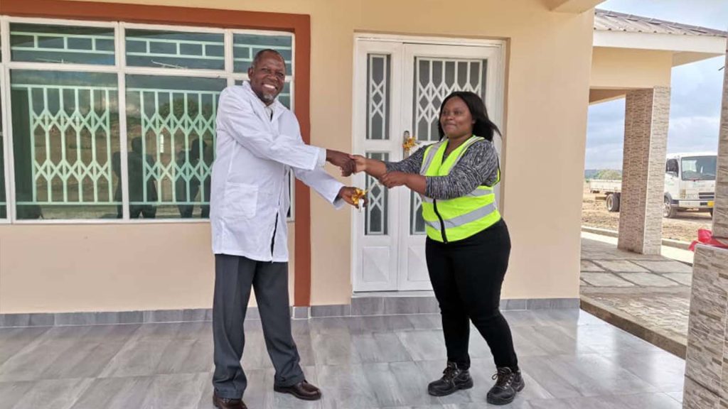 HEBCO Hands over the First HIDCO House